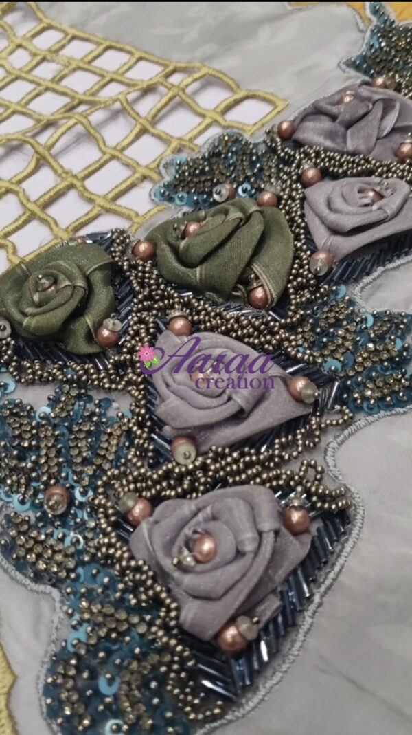 Satin organza+Chiffon-3990 - Image 3