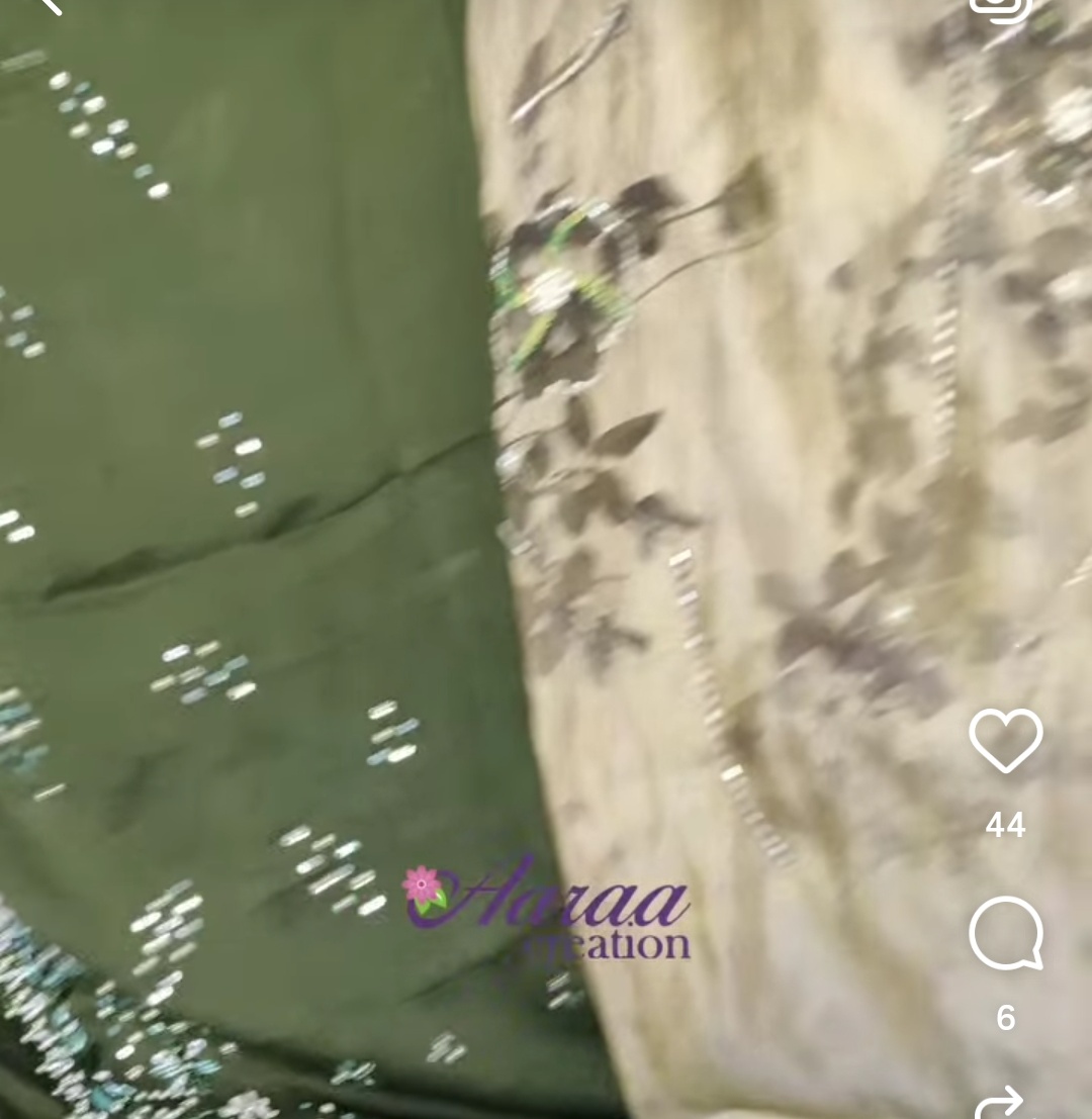 Georgette satin+Shimmer-4093 - Image 2